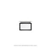 Robern VP12H1D21F21N83 Modular Vanity, 12" x 7-1/2" x 21", White, Matte Black Frame, Full Drawer