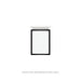 Robern VP12H2D21F11S83 Modular Vanity, 12" x 15" x 21", Tinted Gray Mirror, Matte Black Frame, Full Drawer, Selectable Night 