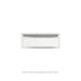 Robern VP24H1D21F26N77 Modular Vanity, 24" x 7-1/2" x 21", Matte White, Polished Nickel Frame, Full Drawer