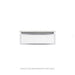 Robern VP24H1D21R11N76 Modular Vanity, 24" x 7-1/2" x 21", Tinted Gray Mirror, Chrome Frame, False Front Drawer