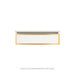 Robern VP30H1D21R21S82 Modular Vanity, 30" x 7-1/2" x 21", White, Matte Gold Frame, False Front Drawer, Selectable Night Ligh