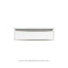 Robern VP30H1D21T21S77 Modular Vanity, 30" x 7-1/2" x 21", White, Polished Nickel Frame, Tip Out Drawer, Selectable Night Lig
