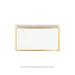 Robern VP30H2D21F28S82 Modular Vanity, 30" x 15" x 21", Matte Black, Matte Gold Frame, Full Drawer, Selectable Night Light, 2