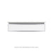 Robern VP36H1D21P21S76 Modular Vanity, 36" x 7-1/2" x 21", White, Chrome Frame, Plumbing Drawer, Selectable Night Light, 2700