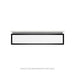 Robern VP36H1D21R21N83 Modular Vanity, 36" x 7-1/2" x 21", White, Matte Black Frame, False Front Drawer
