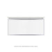 Robern VP36H2D21F26S76 Modular Vanity, 36" x 15" x 21", Matte White, Chrome Frame, Full Drawer, Selectable Night Light, 2700K