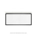 Robern VP36H2D21P26S83 Modular Vanity, 36" x 15" x 21", Matte White, Matte Black Frame, Plumbing Drawer, Selectable Night Lig