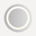 Robern YM0030CIFPD3 Vitality Lighted Mirror, 30" Round, Inset Light Pattern, Warm White (3000K), Dimmable, Defogger