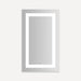 Robern YM2440RIFPD4 Vitality Lighted Mirror, 24" x 40" x 1-3/4", Inset Light Pattern, Cool White (4000K), Dimmable, Defogger