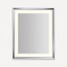 Robern YM2733RPCMD3K76 Sculpt Lighted Mirror, 27” x 33” x 2-5/16”, Chamfer Museum Frame, Chrome, Perimeter Light Pattern, War