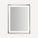 Robern YM3343RPCMD376 Sculpt Lighted Mirror, 33” x 43” x 2-5/16”, Chamfer Museum Frame, Chrome, Perimeter Light Pattern, Warm