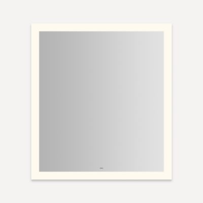 Robern YM3640RPFPD3K Vitality Lighted Mirror, 36" x 40" x 1-3/4", Perimeter Light Pattern, Warm White (3000K), Dimmable, Defo