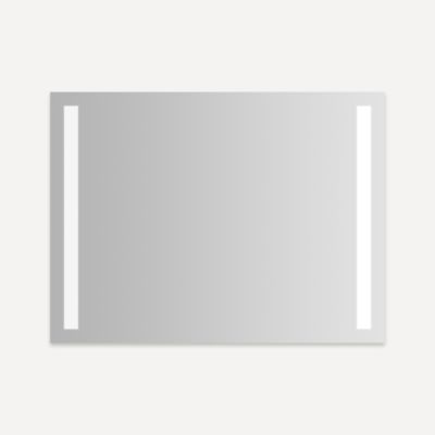 Robern YM4836RCFPD4P Vitality Lighted Mirror, 48" x 36" x 1-3/4", Column Light Pattern, Cool White (4000K), Dimmable, Defogge