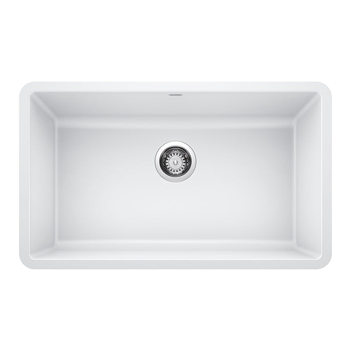 BLANCO 442533 Precis 30" Single Bowl Kitchen Sink - White
