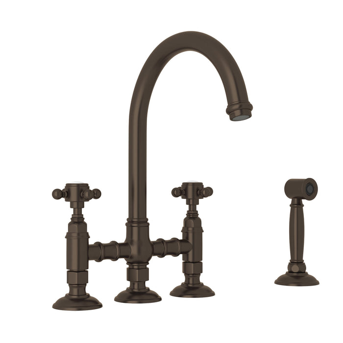 ROHL A1461WS San Julio® Bridge Kitchen Faucet With Side Spray