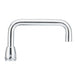 Moen S0000 6" Double Bend Spout From The M-Dura Collection Material Brass in Chrome
