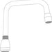 Moen S0001 6" Double Bend Spout From The M-Dura Collection in Chrome