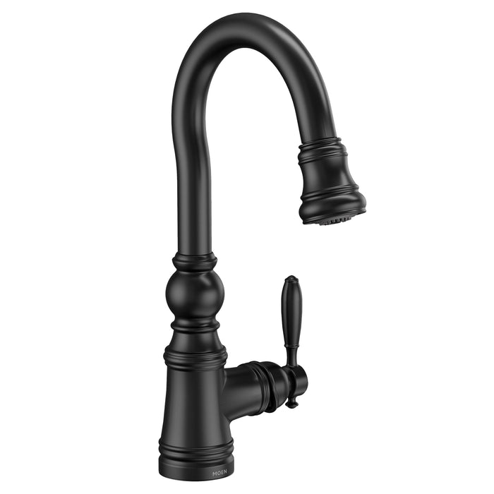 one-handle pulldown bar faucet