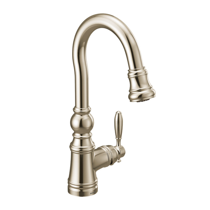 one-handle pulldown bar faucet