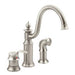 Moen S711 Waterhill Collection High-Arc Kitchen Faucet in Spot Resist Stainless