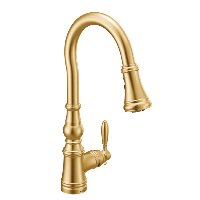 one-handle pulldown kitchen faucet
