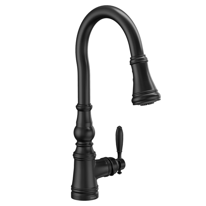 one-handle pulldown kitchen faucet