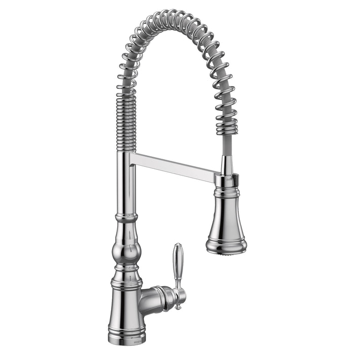 one-handle pulldown kitchen faucet