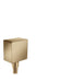 hansgrohe FixFit Wall Outlet Square with Check Valves