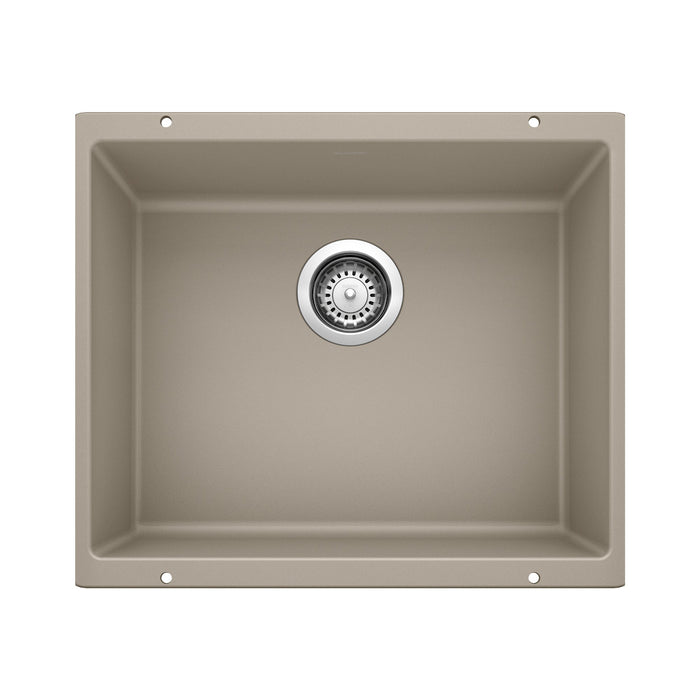 BLANCO 517677 Precis 21" Single Bowl Kitchen Sink - Truffle