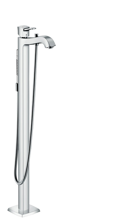 hansgrohe Metropol Classic Freestanding Tub Filler Trim with 1.75 GPM Handshower