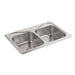 Sterling 11400-3 Southhaven 33" Top-mount Double-bowl Kitchen Sink, Stainless Steel