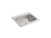 Sterling 11403-3 Southhaven 25" Top-mount Single-bowl Kitchen Sink, Stainless Steel