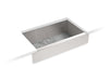 Sterling 20243-PC Ludington 34" Undermount Single-bowl Farmhouse Kitchen Sink, Stainless Steel