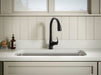 Sterling 24274 Medley Pull-down Single-handle Kitchen Faucet, Matte Black