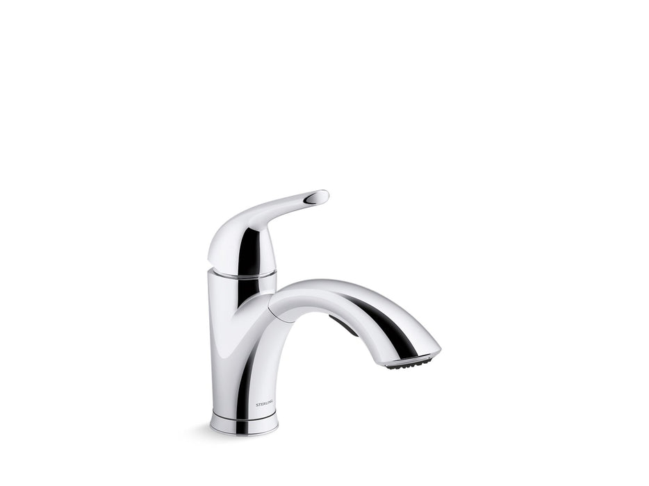 Sterling 24275 Medley Pull-out Single-handle Kitchen Faucet, Polished Chrome