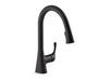 Sterling 24276 Valton Pull-down Single-handle Kitchen Faucet, Matte Black