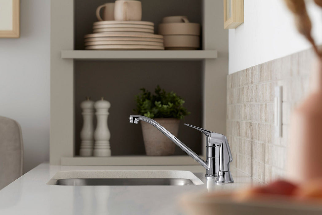 Sterling 24278 Valton Single-handle Kitchen Sink Faucet with Sidespray, Polished Chrome