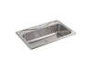 Sterling 24912-2 Southhaven 33" Top-mount Single-bowl Kitchen Sink, Stainless Steel