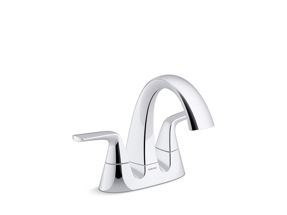 Sterling 27376-4 Medley Centerset Bathroom Sink Faucet, 1.2 GPM, Polished Chrome