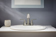 Sterling 27376-4 Medley Centerset Bathroom Sink Faucet, 1.2 GPM, Vibrant Brushed Nickel