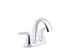 Sterling 27376-4N Medley Centerset Bathroom Sink Faucet, 0.5 GPM, Polished Chrome