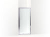 Sterling 33606-3G05 Attend 69" H Pivot Shower Door with 1/8"-thick Glass, Bright Silver