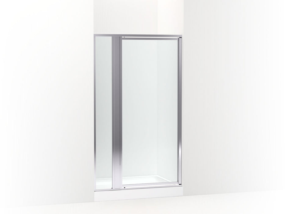Sterling 33609-3G05 Attend 69" H Pivot Shower Door with 1/8"-thick Glass, Bright Silver
