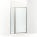 Sterling 33610-3G05 Attend 69" H Pivot Shower Door with 1/8"-thick Glass, Nickel Frame Finish with Smooth/Clear Glass Texture