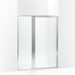 Sterling 33614-3G05 Attend 69" H Pivot Shower Door with 1/8"-thick Glass, Bright Silver