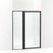 Sterling 33614-3G05 Attend 69" H Pivot Shower Door with 1/8"-thick Glass, Matte Black