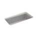 Sterling 34287 Gunnison 33-1/2" Undermount Single-bowl Kitchen Sink, Matte Grey