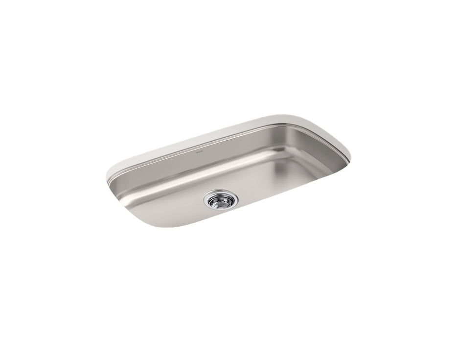 Sterling 36596 Valton 32-1/4" Undermount Single-bowl Kitchen Sink, Stainless Steel