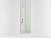 Sterling 39345-8L Finesse Peak 67" H Pivot Shower Door with 5/16"-thick Glass, Anodized Brushed Nickel