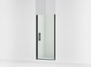 Sterling 39345-8L Finesse Peak 67" H Pivot Shower Door with 5/16"-thick Glass, Matte Black